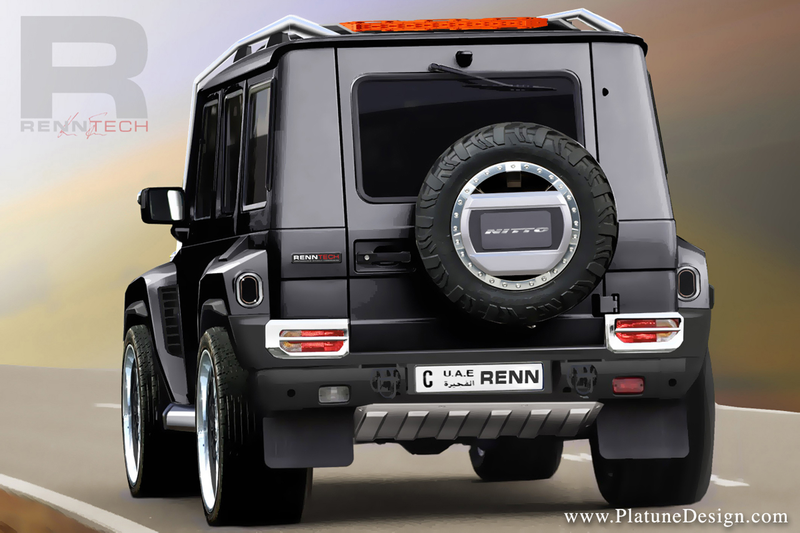 Illustration for article titled RennTECH G Wagen Concept: Torquezilla Cometh